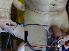 Intense CBT with electro stimulation and a rotation machine for Paulannie