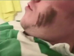 Dirty Soccer Player Wayne Beats His Meat