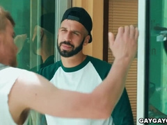 Homeless Ryan kissed Romeo passionately who helped him