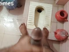 My Big Black Cock Want to Fucks Big Fake Boobs On Washroom!!  Badtimes