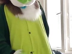 Fursuit masturbation