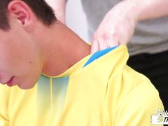SOUTHERNSTROKES Twink Mark Freedom Massaged By Taylor Blaze