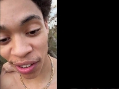 The skimpy twunk was laying in the sand pleading to bring stiffys over