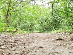 andkvcat cute twink in forest made sport