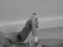 Fortunate Madison taking a Tub