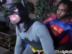 MANLY FETISH - Gay IR cosplay duo enjoys anal sex on the couch