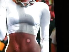 Miley Cyrus Cum Tribute 1