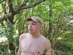 Cruising a lay-by nude