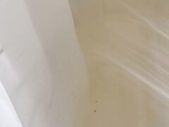 Buff straight guy in shower with buttercuppp