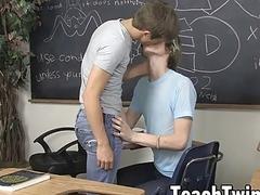 Kinky twink students ass fuck and cum