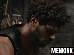 Jeremy Spreadums bound & tightened by officer Devin Trezs big dick