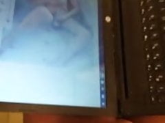 Another Cum Tribute to a sexy Asian