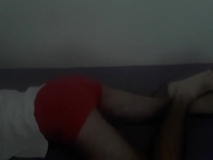 Hairy Israeli Man Waking Up Jerking Morning Wood And Shooting Load