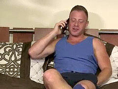 Tommy DeLuca bangs Saxon West with his ginormous manstick