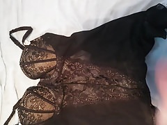 Cum on sisters clothes