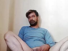 Painful boy get masturbate
