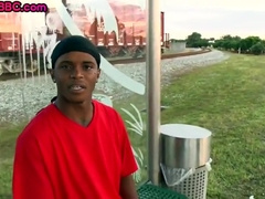 Public Black Bottom Assfucked Outdoor After Picked Up 4 Sex