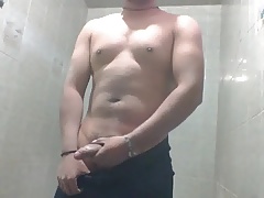 en la ducha