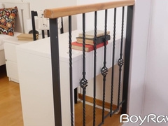 Horny stud Adam Barnes rawdogged by peeping twink Austin