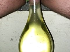 Pissing in a condom