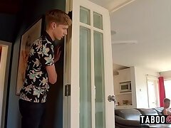 Stud sets up a trap for gay stepbro and fucks him anal