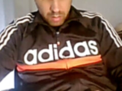 super-cute man wanks for a fuckslut