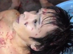 Exotic Asian gay twinks in Horny enema, handjob JAV movie