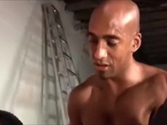 Two Big Black Cocks Share White Bottom (creampie)