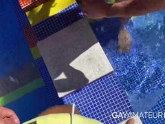 Sexy and kinky jock gets anal stretched bareback outdoors