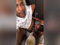 Fucking in club bathroom