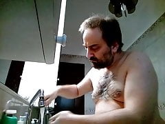 Kocalos - Washing my hairy chest and armpits