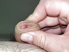 Foreskin Play & Huge Cumshot