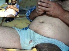 Straight guy Cenkay shoots his load all over in this homemade session