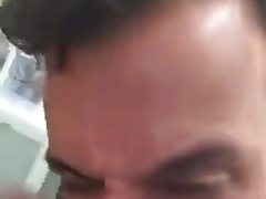 Sucking a HUGE COCK