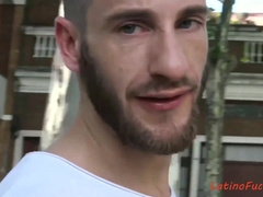 Freshly Gayboy Bartender Gets Group-Fucked