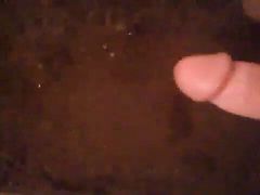 Wife sleeping while I cum to neighbors
