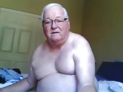 grandpa stroke on webcam