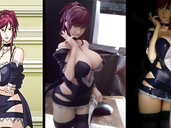 SOF Marie Mamiya from Starless figure bukkake cum tribute