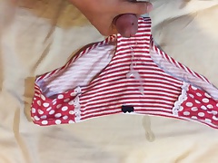 GF Panty Cumshot