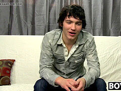 lad Josh Bensan interviewed then stroked his pink cigar