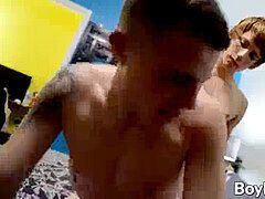 cool homo vampire found a twink for butt fucking action