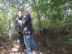 GRANDPARENTS IN THE WOODS 348