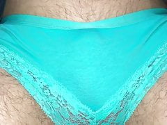 Green panty pissing ... Part 2