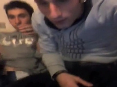 Two Young Chilean Masturbating