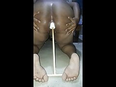 Anal Play diy dildo