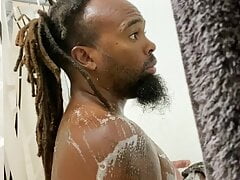 Me in the shower