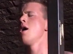 Nasty boys have fun in the dark room