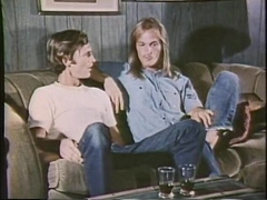 Pillow-biter slender fellow drilling his pal’s bum and then nutting