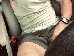 I was rock rock-hard when I left the gym...I had to spunk somewhere.