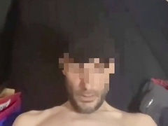 Submissive ebony stud passionately worships a throbbing white shaft